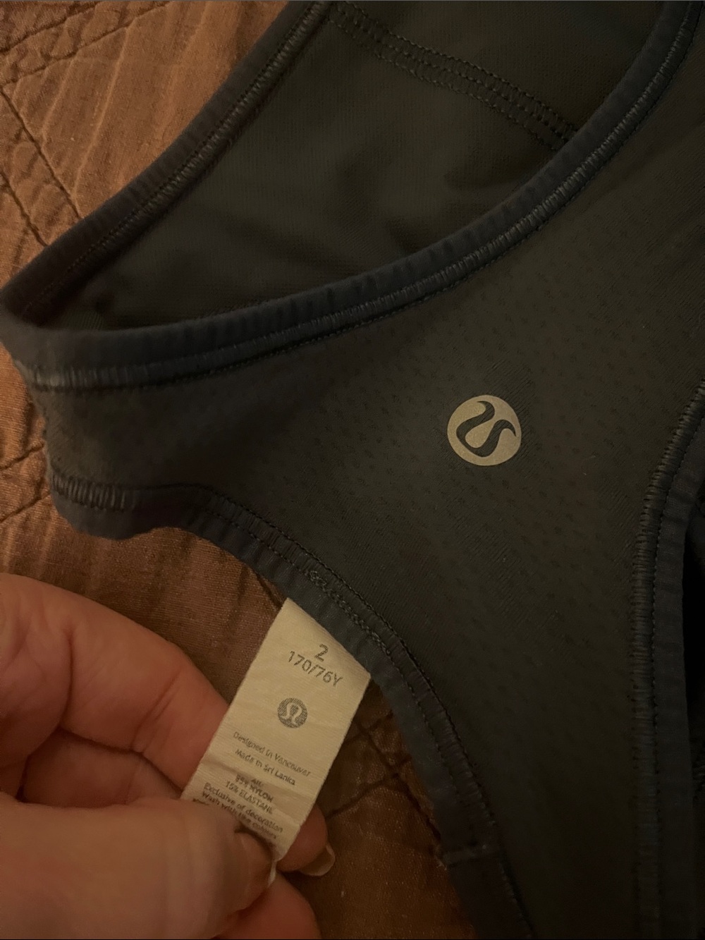 Lulu lemon size 2 sports bra